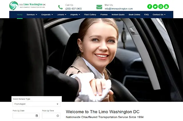 Transportation Custom Web Design